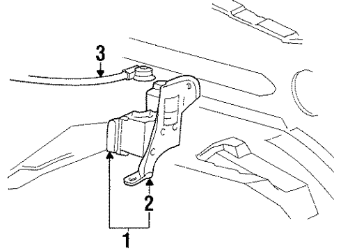 1999 Lincoln Navigator Cruise Control System, Electrical Diagram