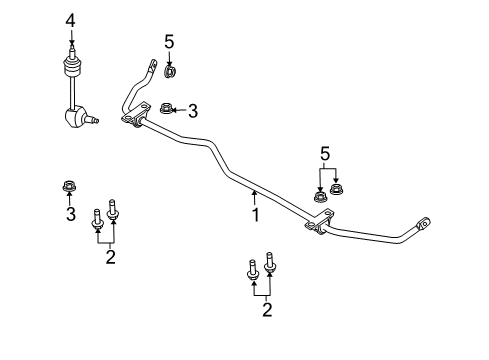 2011 Lincoln MKS Rear Suspension, Control Arm Diagram 2 - Thumbnail