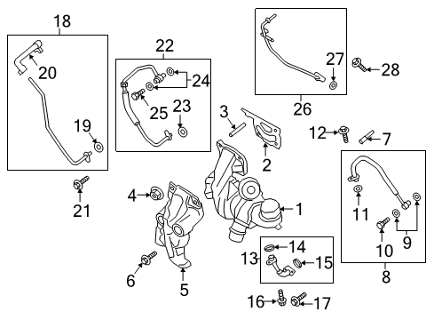 2020 Ford Fusion Turbocharger Diagram