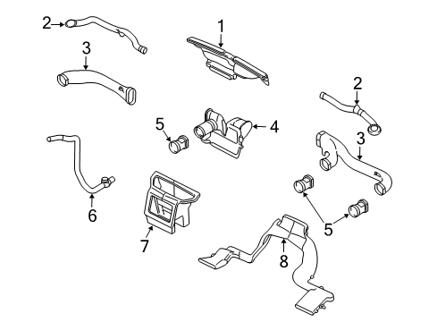 2006 Lincoln Navigator Ducts Diagram