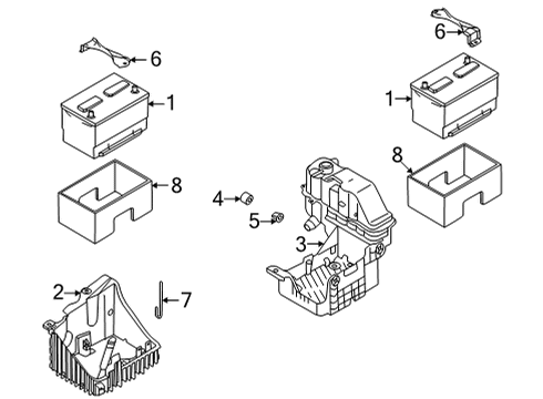 2021 Ford F-250 Super Duty Battery Diagram 3 - Thumbnail