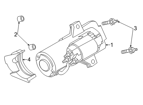 2016 Lincoln MKZ Starter, Electrical Diagram 1 - Thumbnail