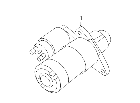 2006 Mercury Milan Starter Diagram