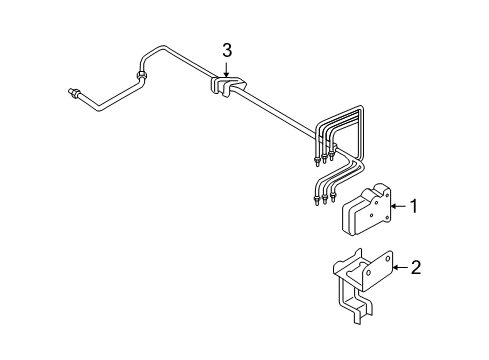 2005 Ford Freestyle Anti-Lock Brakes Diagram