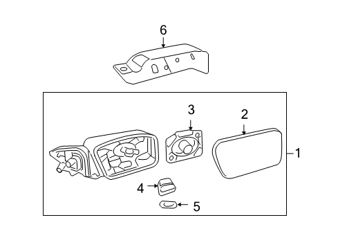 2012 Ford Fusion Outside Mirrors Diagram