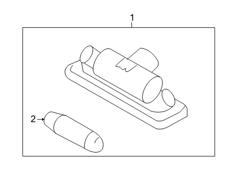 2019 Lincoln MKT License Lamps Diagram