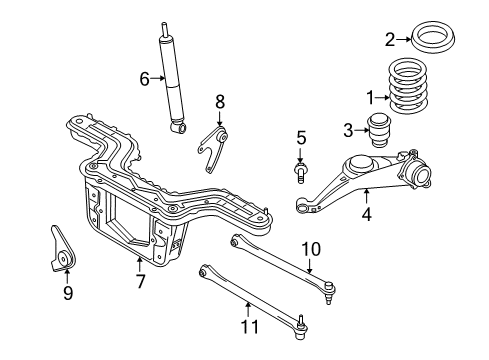 2007 Mercury Mariner Rear Suspension Diagram