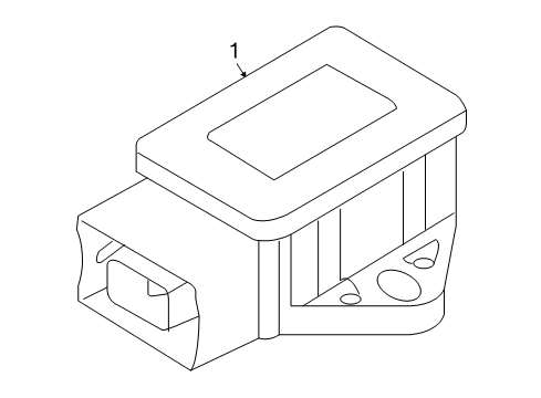 2009 Ford Flex Sensor Assembly Diagram for 8A8Z-3C187-A