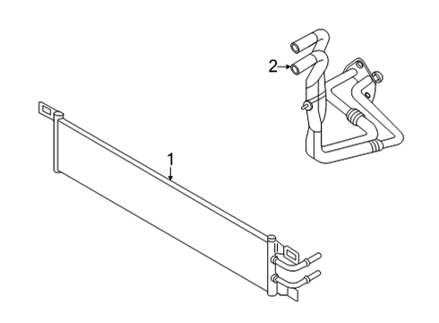 2022 Ford Maverick Oil Cooler Diagram 4 - Thumbnail