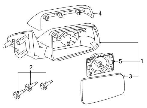 2011 Ford Focus Outside Mirrors Diagram