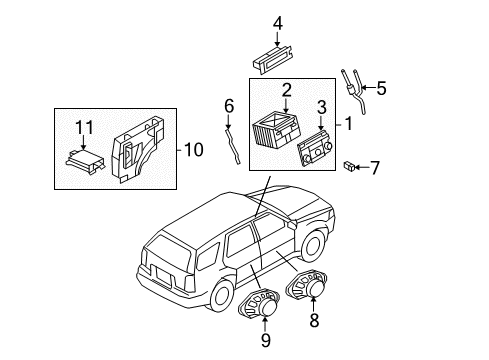 2009 Ford Escape Sound System Diagram