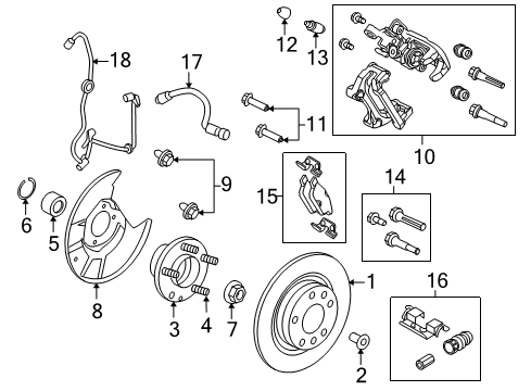 2011 Mercury Milan Anti-Lock Brakes Diagram 6 - Thumbnail