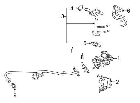 2018 Ford F-150 EGR System Diagram