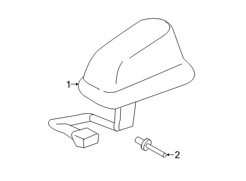 2018 Ford F-150 Roof Lamps Diagram