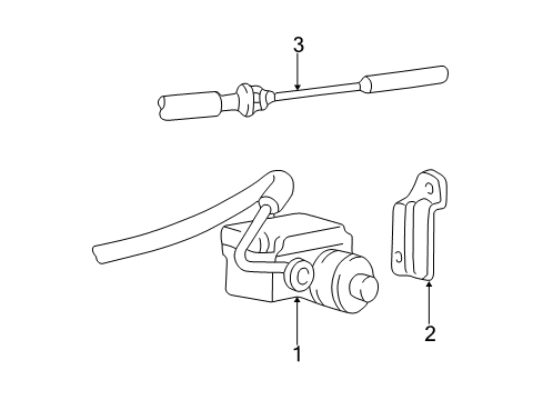 1999 Ford F-250 Super Duty Cruise Control System Diagram