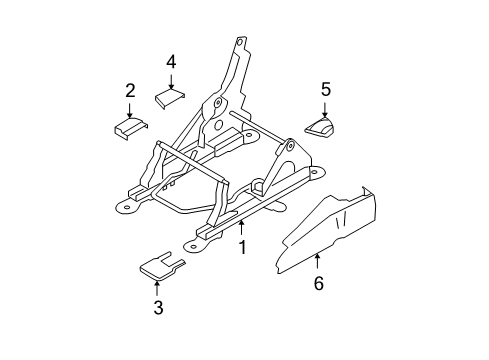 2010 Ford Expedition Tracks & Components Diagram 2 - Thumbnail