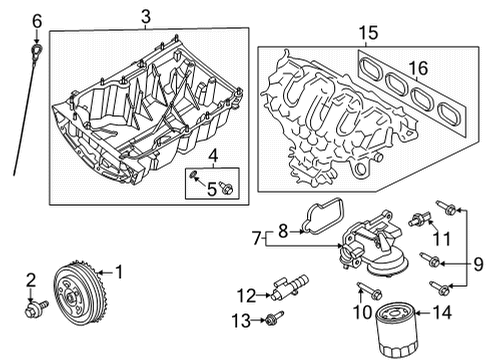 2022 Ford Maverick Senders Diagram 1 - Thumbnail