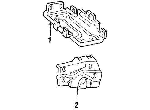 1990 Ford Bronco Battery Diagram