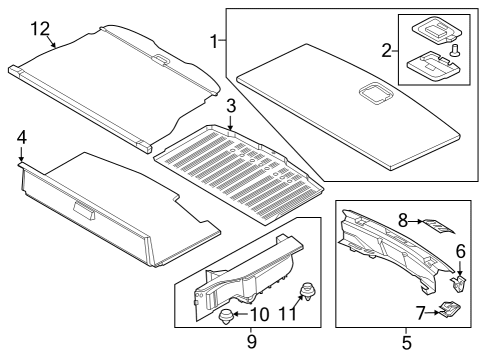 2020 Lincoln Aviator PLATE - DOOR SCUFF Diagram for LC5Z-7842624-AB