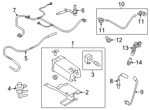 2019 Ford Police Interceptor Sedan Powertrain Control Diagram