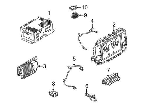 2022 Ford F-150 Sound System Diagram 1 - Thumbnail