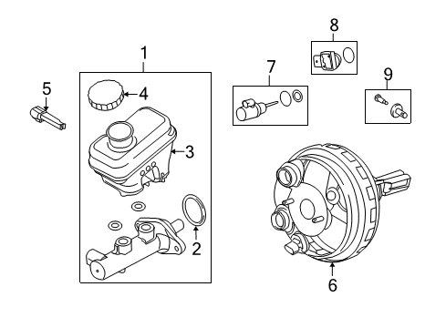 2010 Mercury Mariner Dash Panel Components Diagram