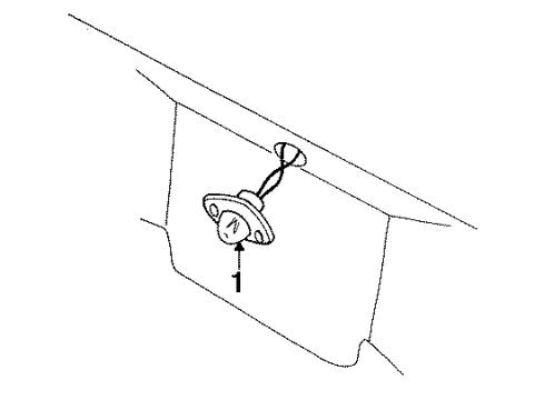 1990 Mercury Cougar License Lamps Diagram