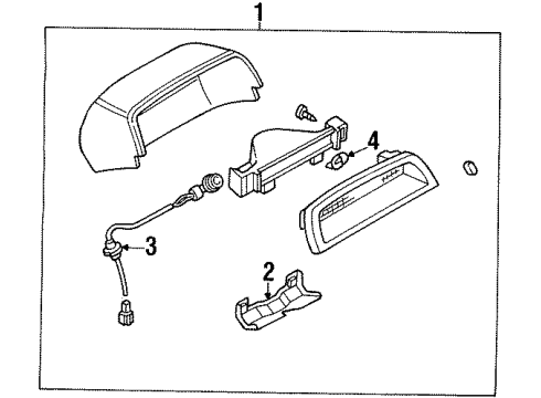 1999 Ford Escort Bulbs Diagram 11 - Thumbnail