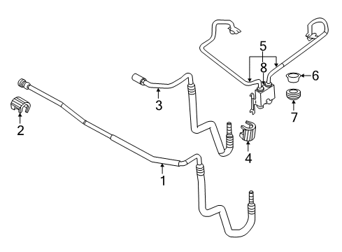 2014 Lincoln MKX Trans Oil Cooler Diagram