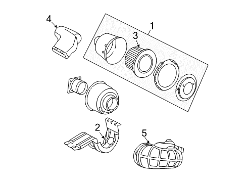 2006 Ford E-250 Air Inlet Diagram 2 - Thumbnail