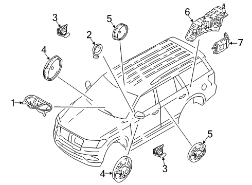 2018 Lincoln Navigator Sound System Diagram