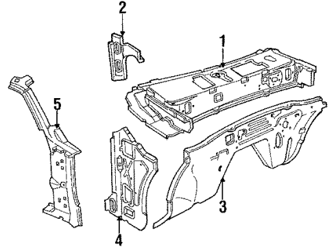 1984 Ford Mustang Cowl Diagram