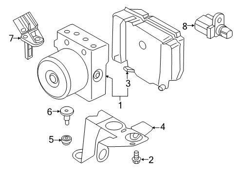 2016 Ford Transit Connect Anti-Lock Brakes Diagram