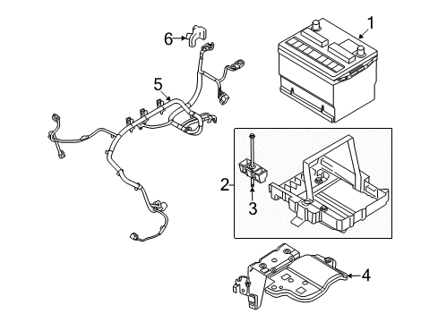 2009 Mercury Sable Battery Diagram