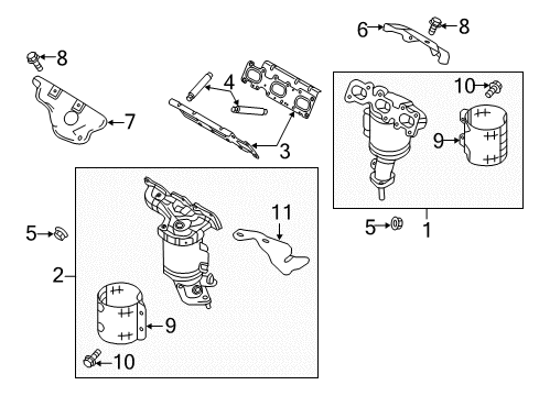 2014 Ford Explorer Exhaust Manifold Diagram