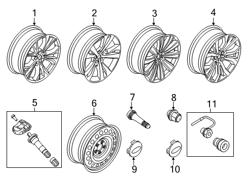 2020 Ford Explorer Wheels Diagram