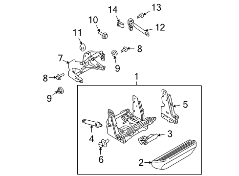 2012 Ford F-150 Running Board Diagram 21 - Thumbnail