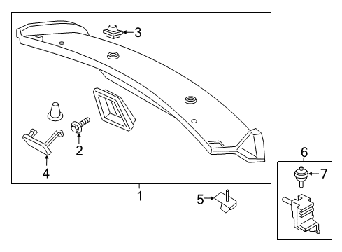 2018 Lincoln Continental Panel Assembly - Door Trim Diagram for GD9Z-5445594-BA