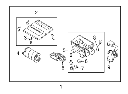 2010 Mercury Mariner Air Intake Diagram