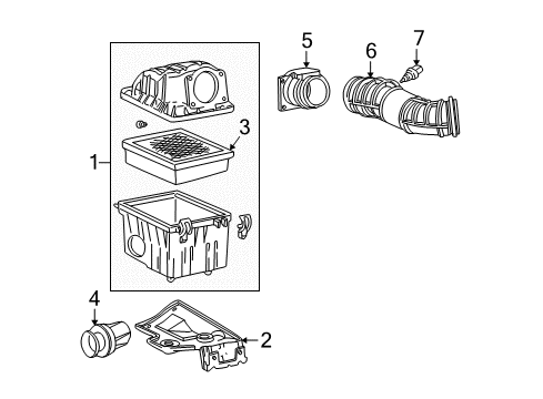 2003 Ford Explorer Sport Air Intake Diagram