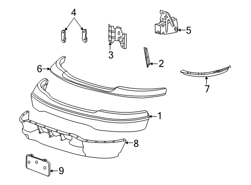 1999 Ford Expedition Front Bumper Diagram