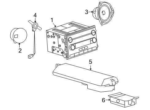 2007 Lincoln Mark LT Sound System Diagram