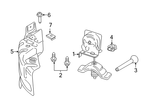 2021 Ford F-150 Spare Tire Carrier Diagram