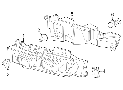 2022 Ford Bronco Fog Lamps Diagram