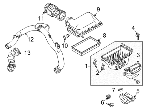 2014 Ford Police Interceptor Sedan Filters Diagram 2 - Thumbnail