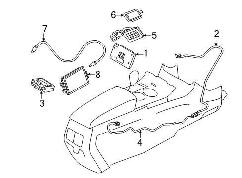 2012 Ford Edge Electrical Components Diagram