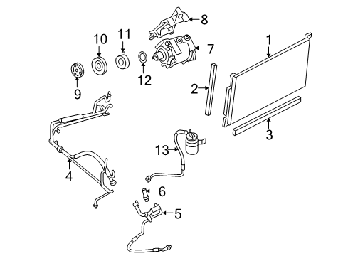 2007 Mercury Montego Switches & Sensors Diagram