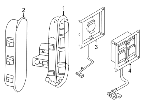 2021 Ford F-150 Electrical Components - Pick Up Box Diagram 3 - Thumbnail