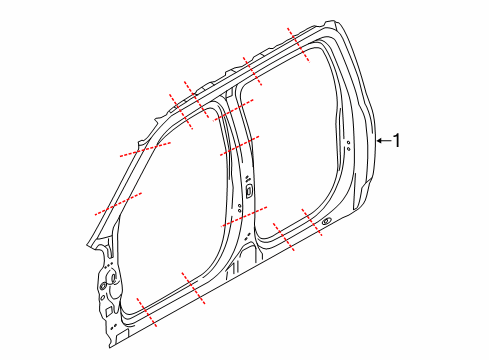 2020 Ford F-150 Aperture Panel Diagram 2 - Thumbnail