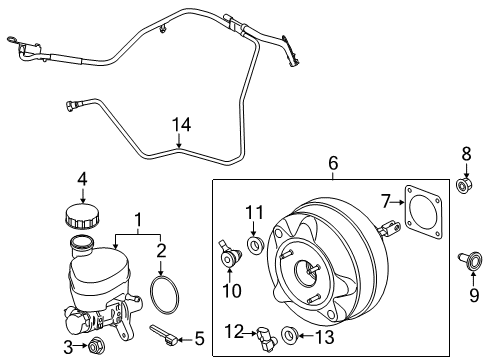 2017 Ford Mustang Dash Panel Components Diagram 2 - Thumbnail